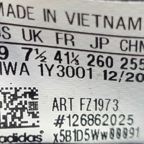 Adidas Response Super Women's Size US 9 Black Lace Up Athletic Running Sneakers. - Picture 10 of 10